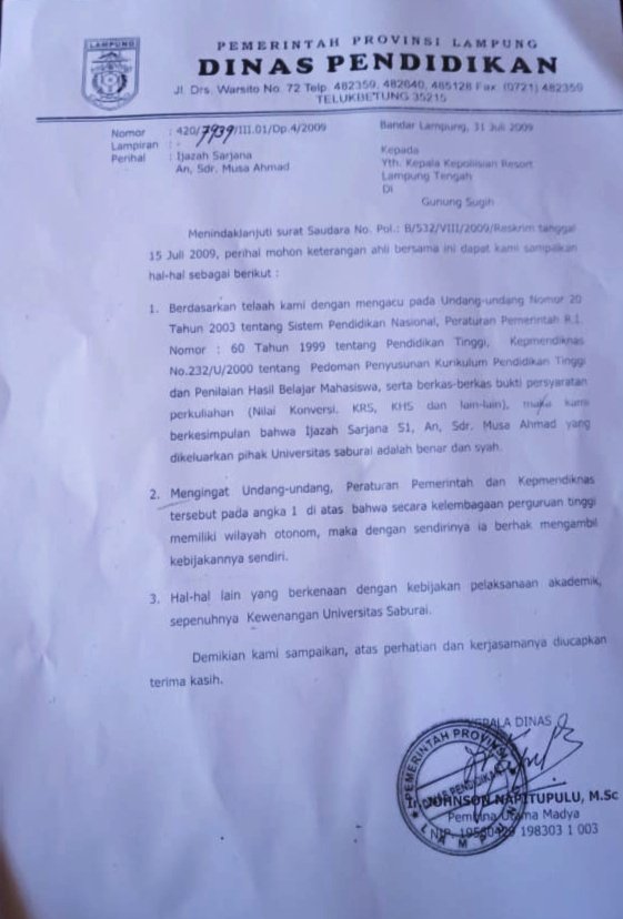 Juru Bicara Pemenangan Musa-Dito Sebut Laporan Koalisi LSM AMPD Bentuk Black Campaign