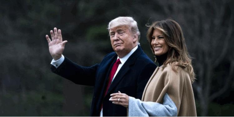 Donald J. Trump Presiden Amerika Serikat Beserta Istri Positif Covid-19