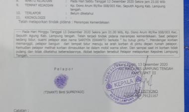 Dugaan Indikasi Penculikan, Jubir Musa Dito Minta Kapolres Usut Tuntas Hingga Keakar-Akarnya.