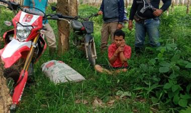 POLISI AMANKAN PENCURI GETAH KARET DI PTPN 7 UNIT KEDATON