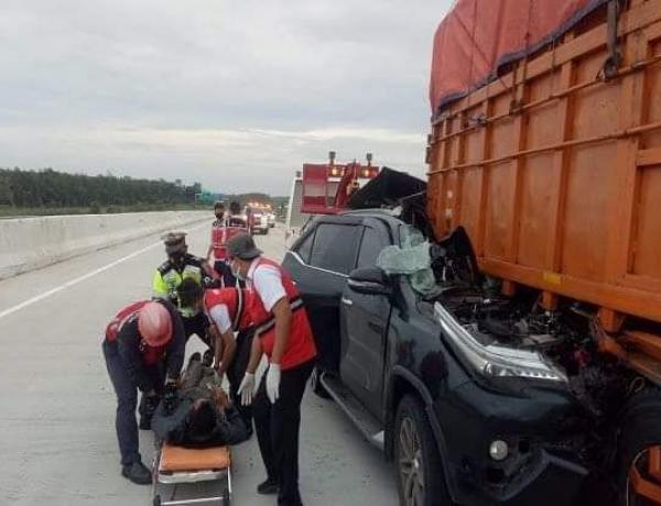 Lagi, Kecelakaan Lalulintas Di Tol Sumatera (km 200/600)