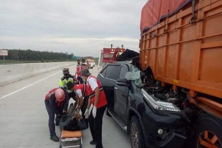 Lagi, Kecelakaan Lalulintas Di Tol Sumatera (km 200/600)
