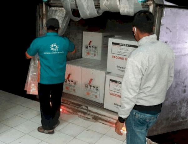 Vaksin Covid-19 Asal China Sudah Tiba di lampung