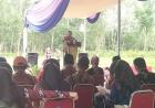 Bupati Lamsel Letakkan Batu Pertama Rencana Kantor Desa Sabahbalau