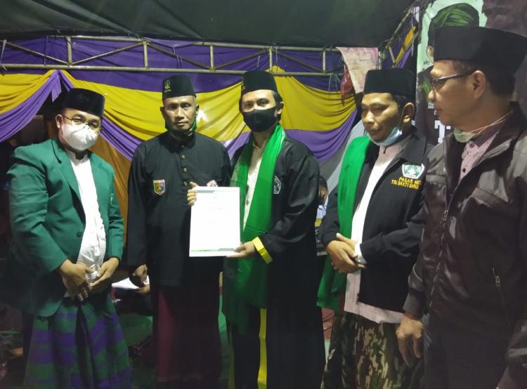 Tasyakuran Dan Pengesahan 168 Anggota Baru PSNU Pagar Nusa PC. Kab Lampung Utara Dan Tetap Dalam Disiplin Protap Prorokol Kesehatan.