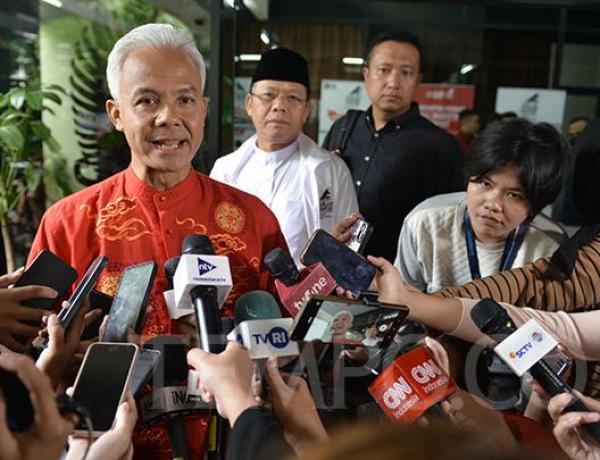 Ganjar: Soal wacana hak angket, Belum Komunikasi dengan Kubu AMIN