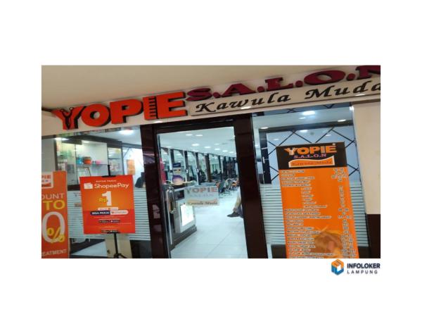 Dibutuhkan YOPIE SALON CABANG JAMBI BUKA LOWONGAN Kedaton, Bandar Lampung