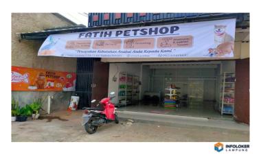 Loker Penjaga Toko Petshop Rajabasa, Bandar Lampung Kota, Lampung