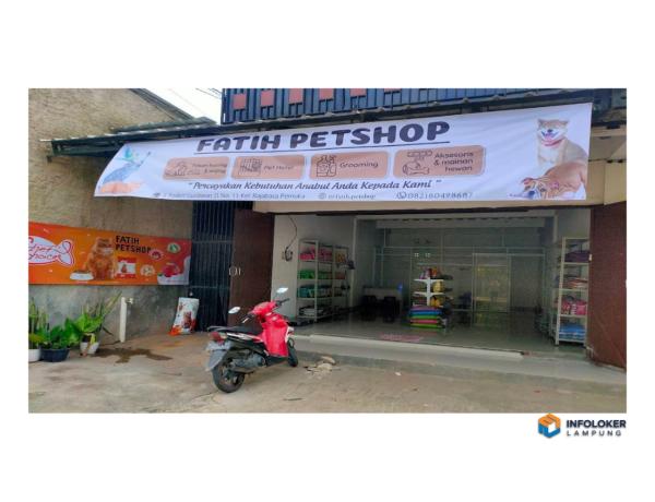 Loker Penjaga Toko Petshop Rajabasa, Bandar Lampung Kota, Lampung
