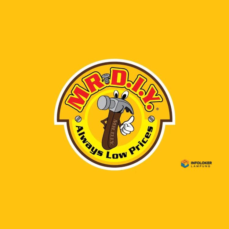 Lowongan Crew Store (Pramuniaga) MR DIY, Bandar Lampung
