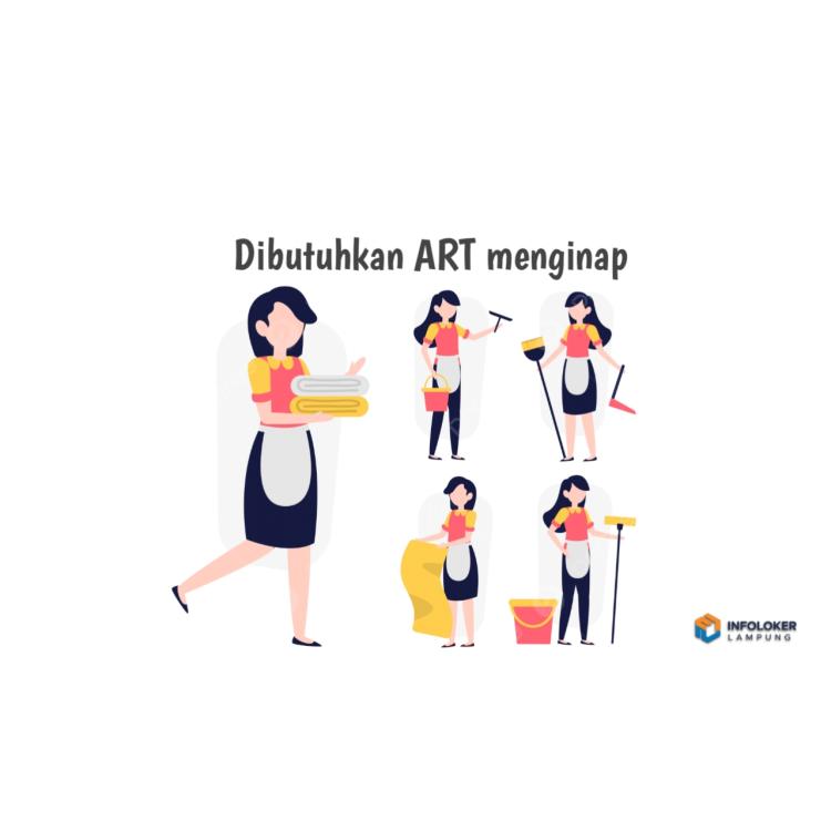 Lowongan Kerja ART Menginap, Way Halim, Bandar Lampung Kota, Lampung