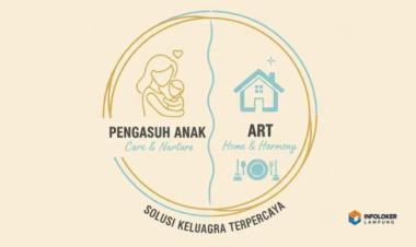 Dibutuhkan ART dan Pengasuh anak 3 tahun, menginap Sukabumi, Bandar Lampung Kota, Lampung