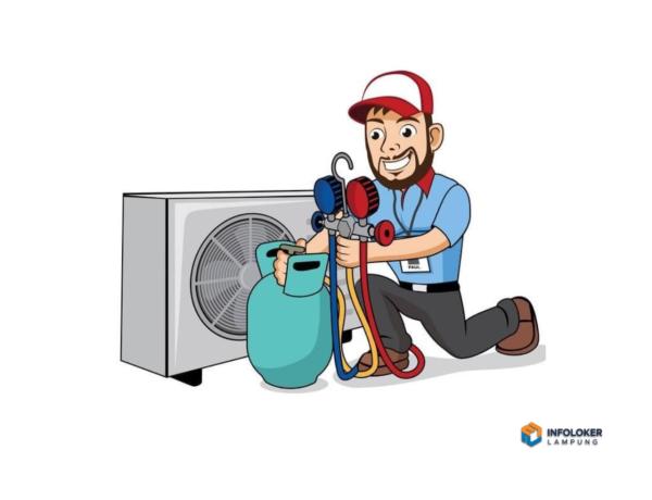 Loker Helper Dan Teknisi AC Rumah Dan Kantor, Kedamaian, Bandar Lampung Kota, Lampung