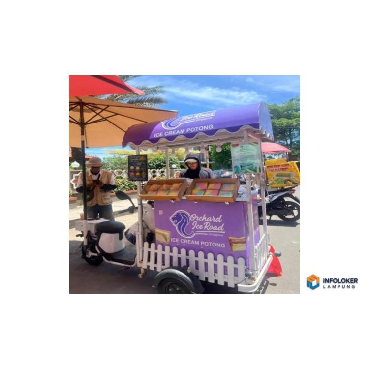 Dibutuhkan karyawan / karyawati untuk jaga both es krim potong orchard lokasi bandar lampung