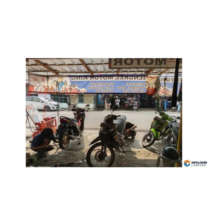 Loker Mekanik motor yang berpengalaman Teluk betung Timur, Bandar Lampung Kota, Lampung