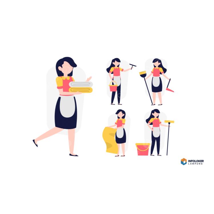 Dibutuhkan ART Menginap, Rajabasa, Bandar Lampung Kota, Lampung