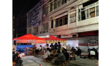 Crew street food Tanjung Karang Pusat, Bandar Lampung Kota, Lampung