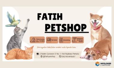 Dibutuhkan karyawati toko petshop Rajabasa, Bandar Lampung Kota, Lampung