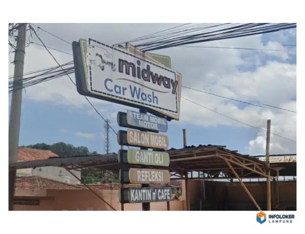 lowongan midway carwash Tanjung Karang Barat, Bandar Lampung Kota, Lampung