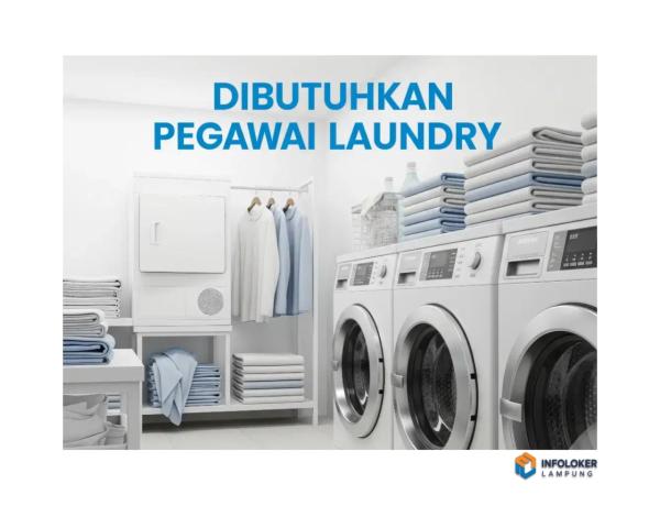 Loker pegawai laundry Tanjung Senang, Bandar Lampung Kota, Lampung