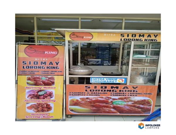 Lowongan kerja jaga stand siomay lorong king Sukarame, Bandar Lampung Kota, Lampung