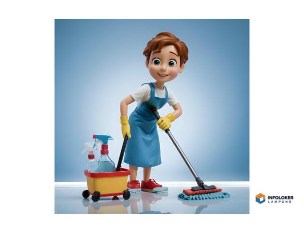 Loker Asisten Rumah Tangga (ART) Menginap Way Halim, Bandar Lampung Kota, Lampung