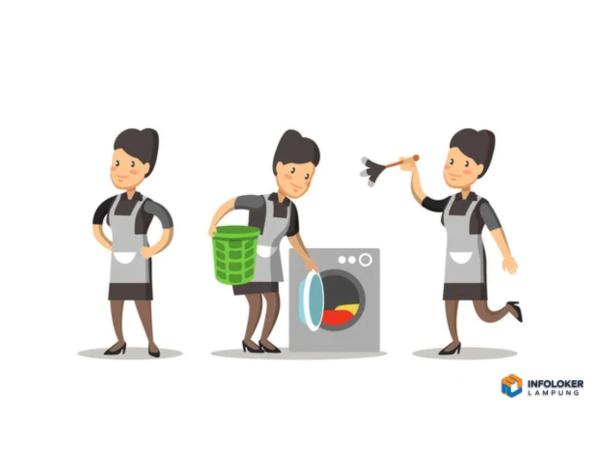 Lowongan kerja Asisten Rumah Tangga (ART) di daerah Langkapura, Bandar Lampung