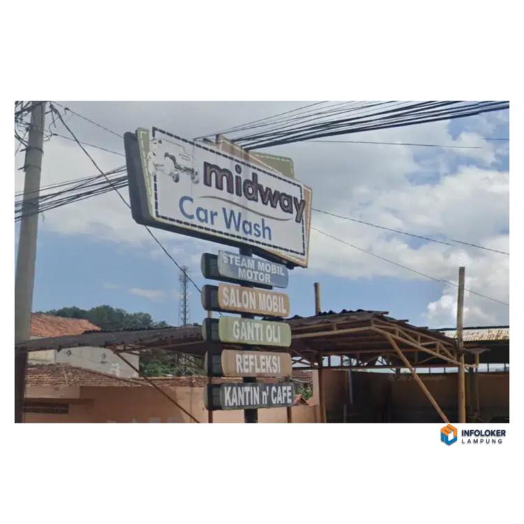 lowongan midway carwash Tanjung Karang Barat, Bandar Lampung Kota, Lampung