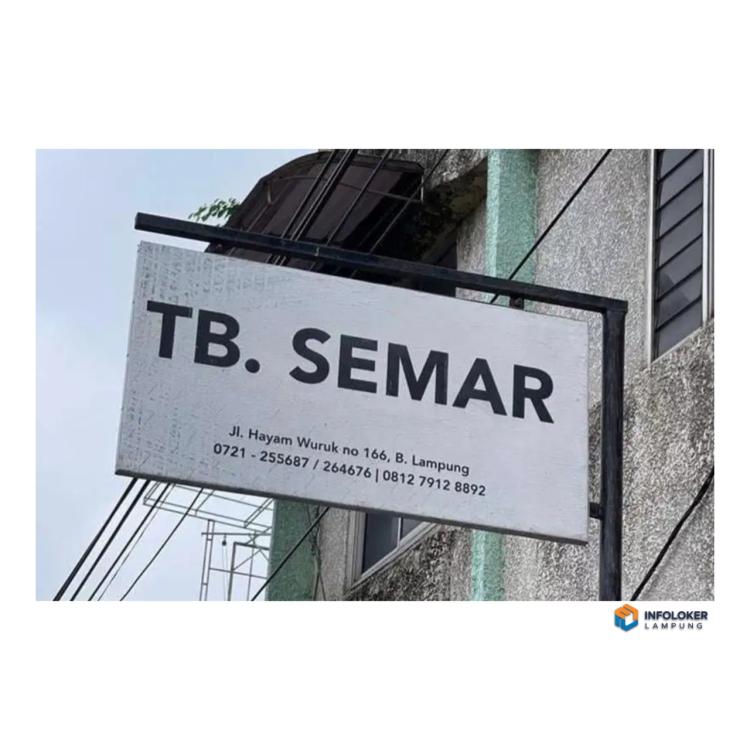 Loker BURUH TOKO BANGUNAN Tanjung Karang Timur, Bandar Lampung Kota, Lampung