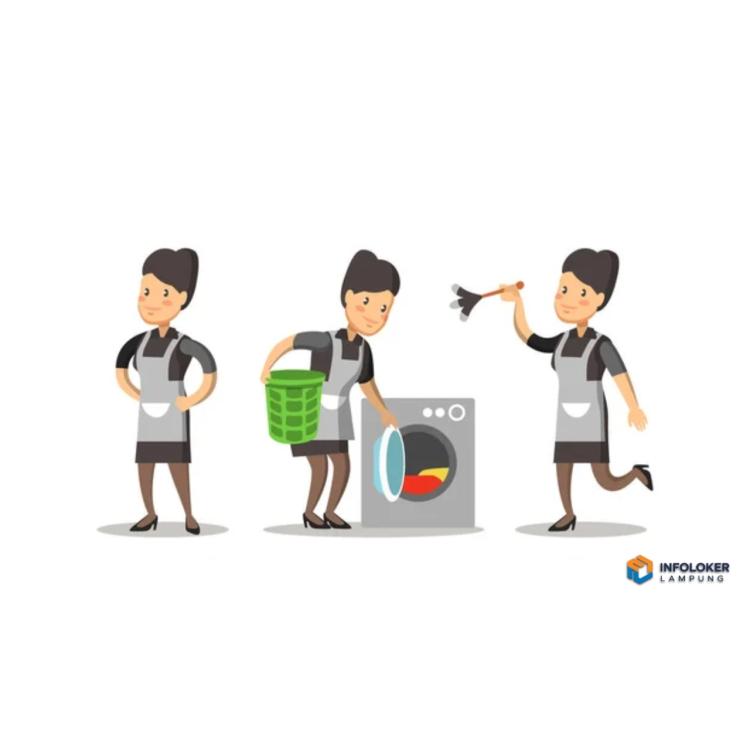 Lowongan kerja Asisten Rumah Tangga (ART) di daerah Langkapura, Bandar Lampung