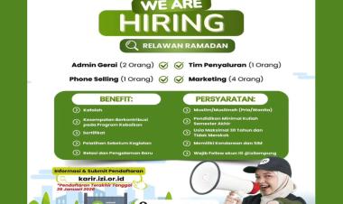 Dibutuhkan Relawan Ramadhan bandar lampung