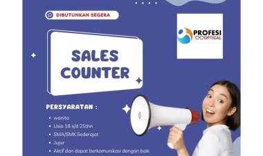 Lowongan kerja Sales Counter di Profesi Optical di Bandar Lampung