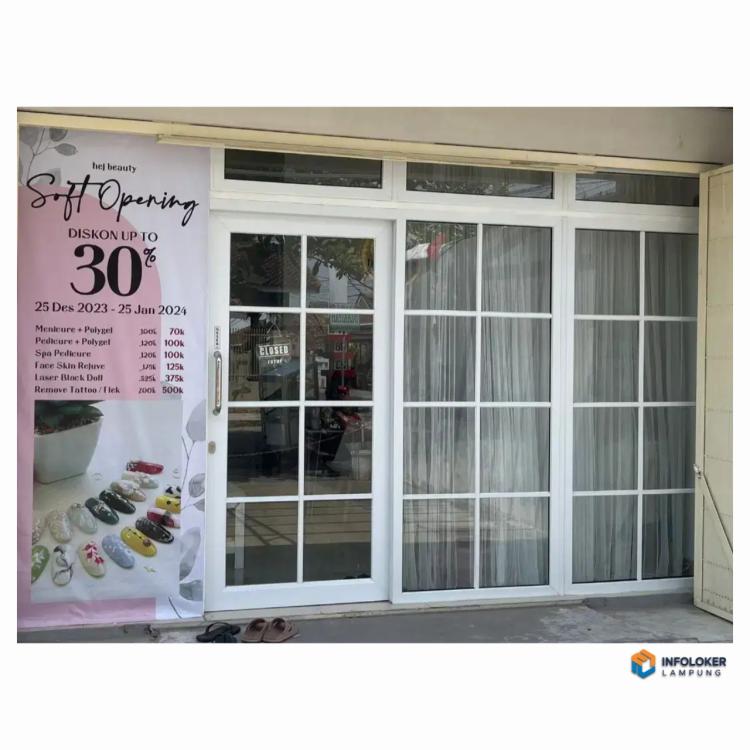 Staff Karyawan Kecantikan Kedamaian, Bandar Lampung Kota, Lampung