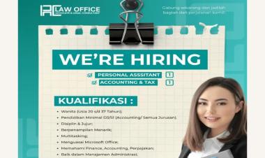 Loker Posisi Staf Kantor di RC Law Office Advocate & Legal Consultant di Bandar Lampung