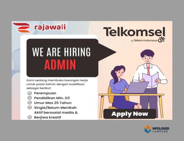 Lowongan Kerja Posisi Admin di Rajawali Cellular di Bandar Lampung