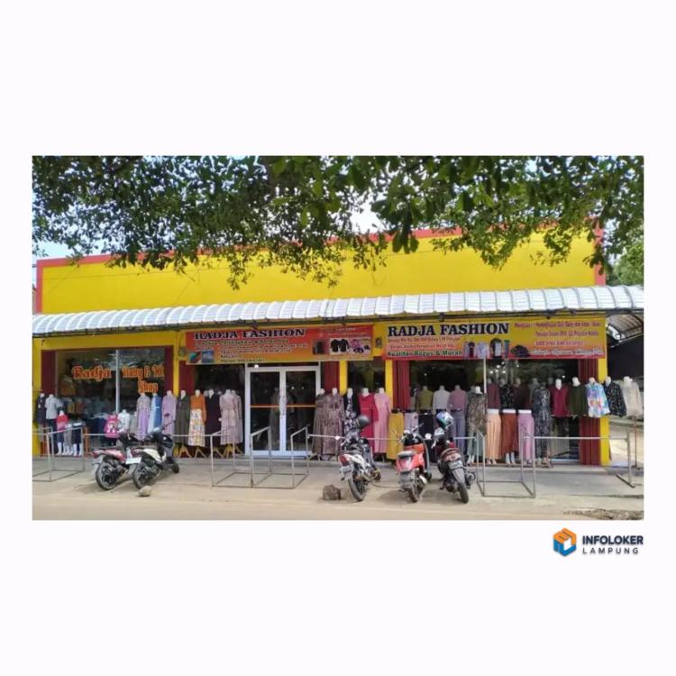 Lowongan Kerja Radja Fashion Way Halim Way Halim, Bandar Lampung Kota, Lampung