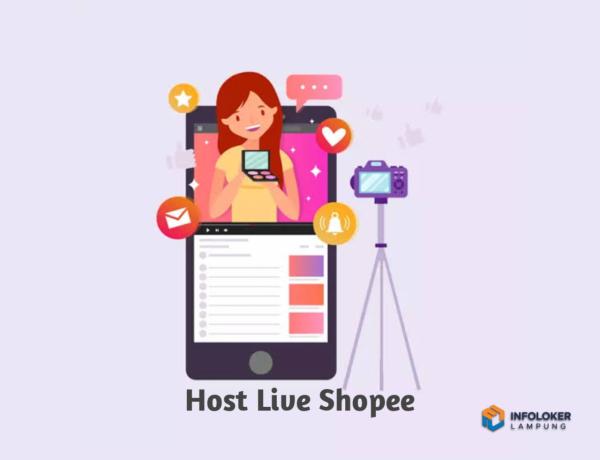 Lowongan Kerja Host Shopee Live di Lampung