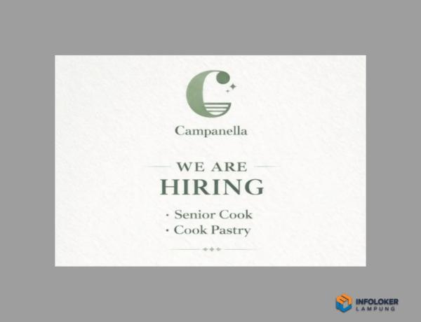Lowongan Kerja Dari Campanella, Metro, Lampung