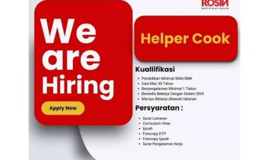 Loker Lokasi Way Halim Bandar Lampung - Helper Cook Di Rosin Resto
