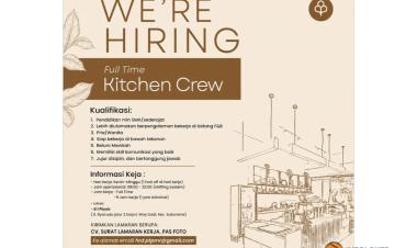 Info Loker  Bandar Lampung -  Posisi Kitchen Crew (Full Time) di 9.1 Picnic