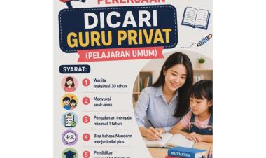 Lowongan Kerja Guru Privat Pelajaran Umum di Bandar Lampung