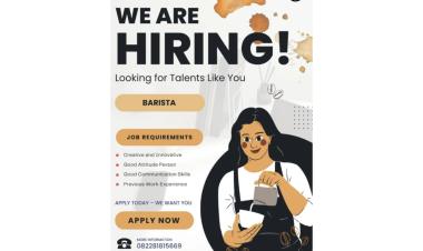 Lowongan Kerja Untuk Posisi Barista yang sedang mencari talenta baru, Bandar Lampung