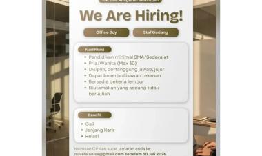 Lowongan Kerja Dari CV. Elsa Anugerah Berlimpah, Bandar Lampung