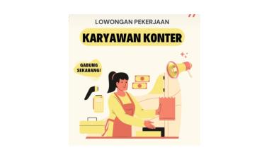 Lowongan Kerja untuk posisi Karyawan Konter, Metro, Lampung