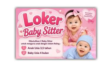 Lowongan kerja (loker) baby sitter, lampung tengah