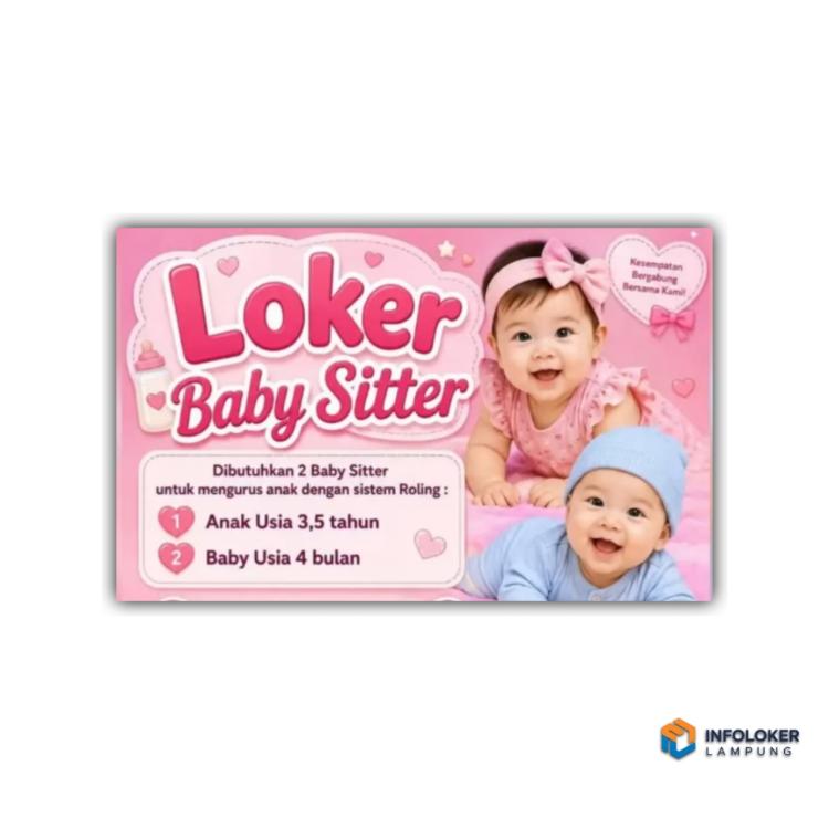 Lowongan kerja (loker) baby sitter, lampung tengah
